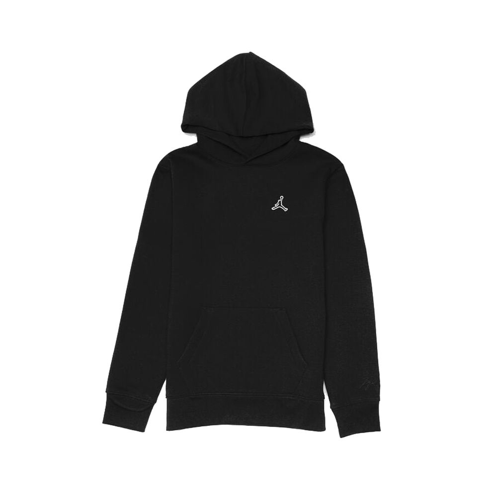 Sudadera jordan baseline hoodie negra junior