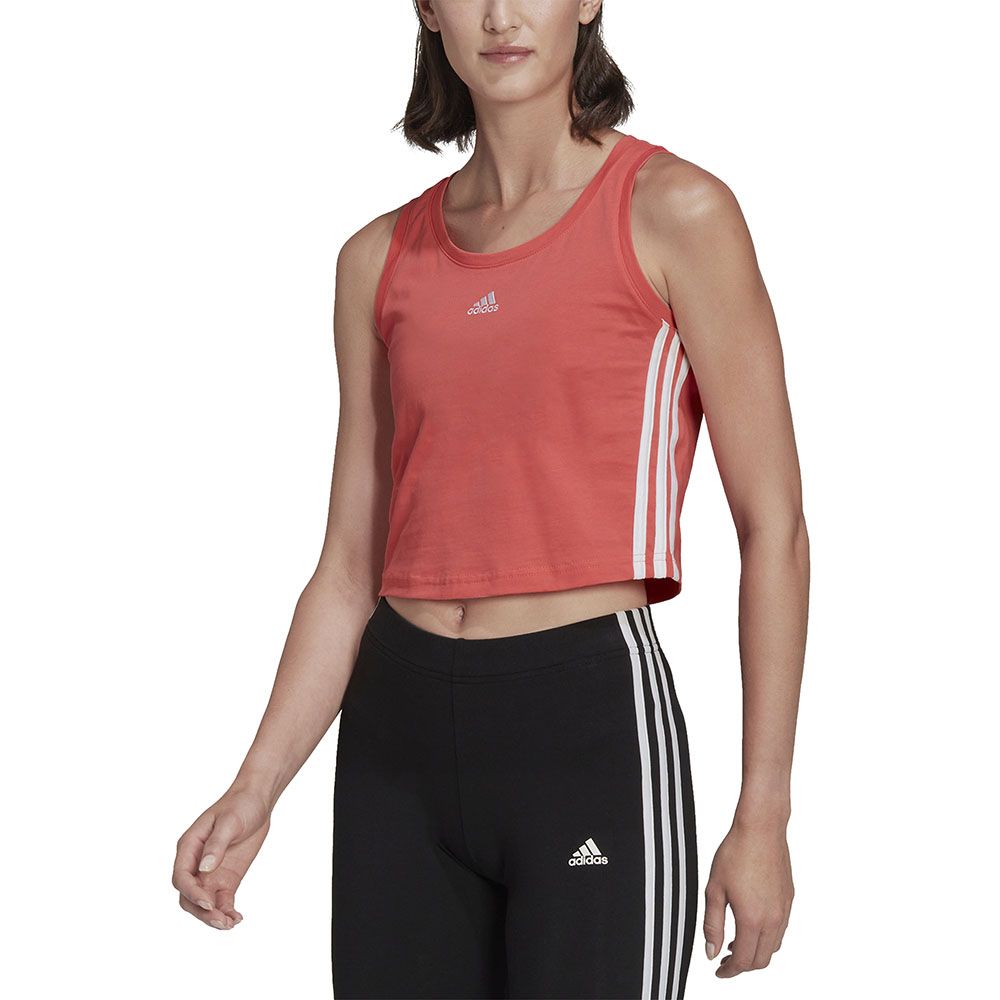 Empotrar Contador Gato de salto Camiseta Sin Mangas Adidas Essentials Crop Sport Mujer | Deportes Denim