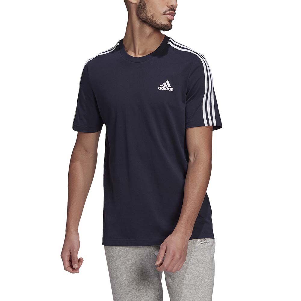 Camiseta Essentials 3 Stripe Hombre | Deportes Denim